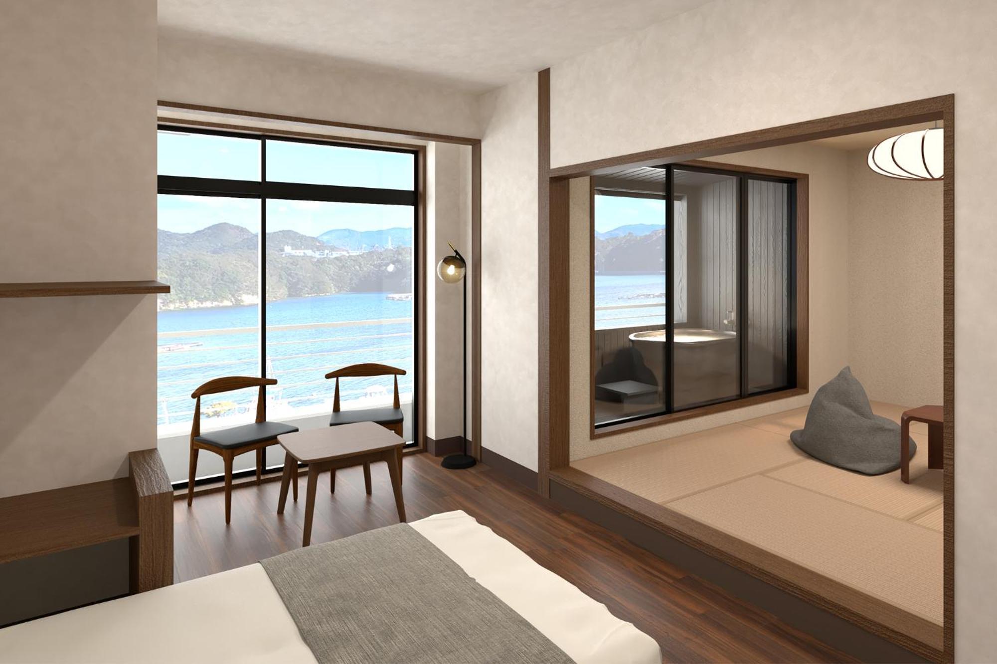 Hotel Ooedo Onsen Monogatari Premium Shirahama Saichoraku Pokój zdjęcie